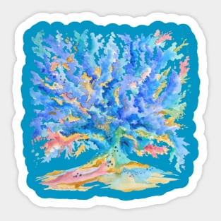 Rainbow Coral Sticker